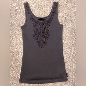 Prana Alba tank top Gray Sz small EUC
